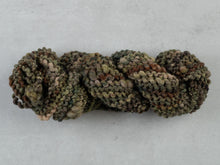 Load image into Gallery viewer, Forest 1 Handspun Art Yarn 27yds