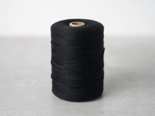 Load image into Gallery viewer, 4/8 Black Cotton Warp String