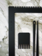 Load image into Gallery viewer, Recycled Acrylic Mini Loom -Matte Black
