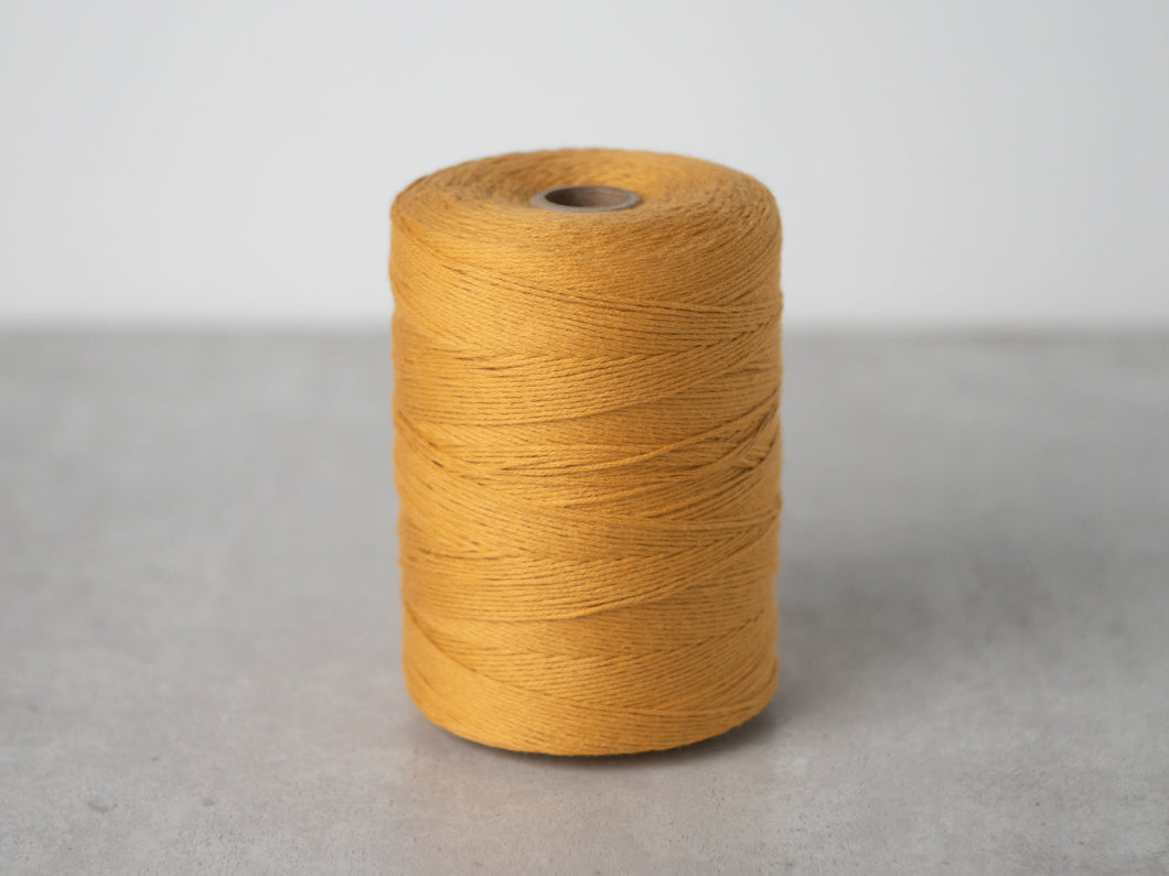 4/8 Yellow Cotton Warp String