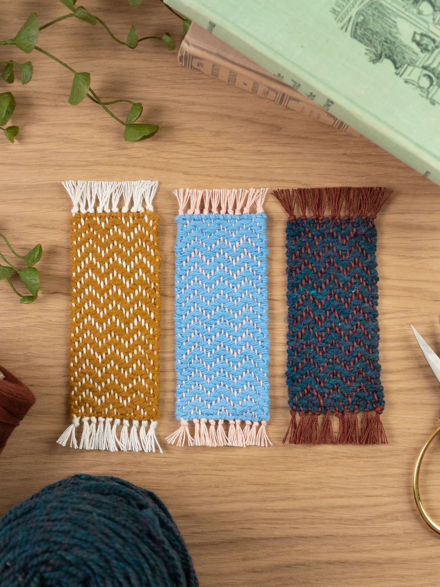 FREE Lattice Twill Bookmark PDF Pattern – Spruce & Linen