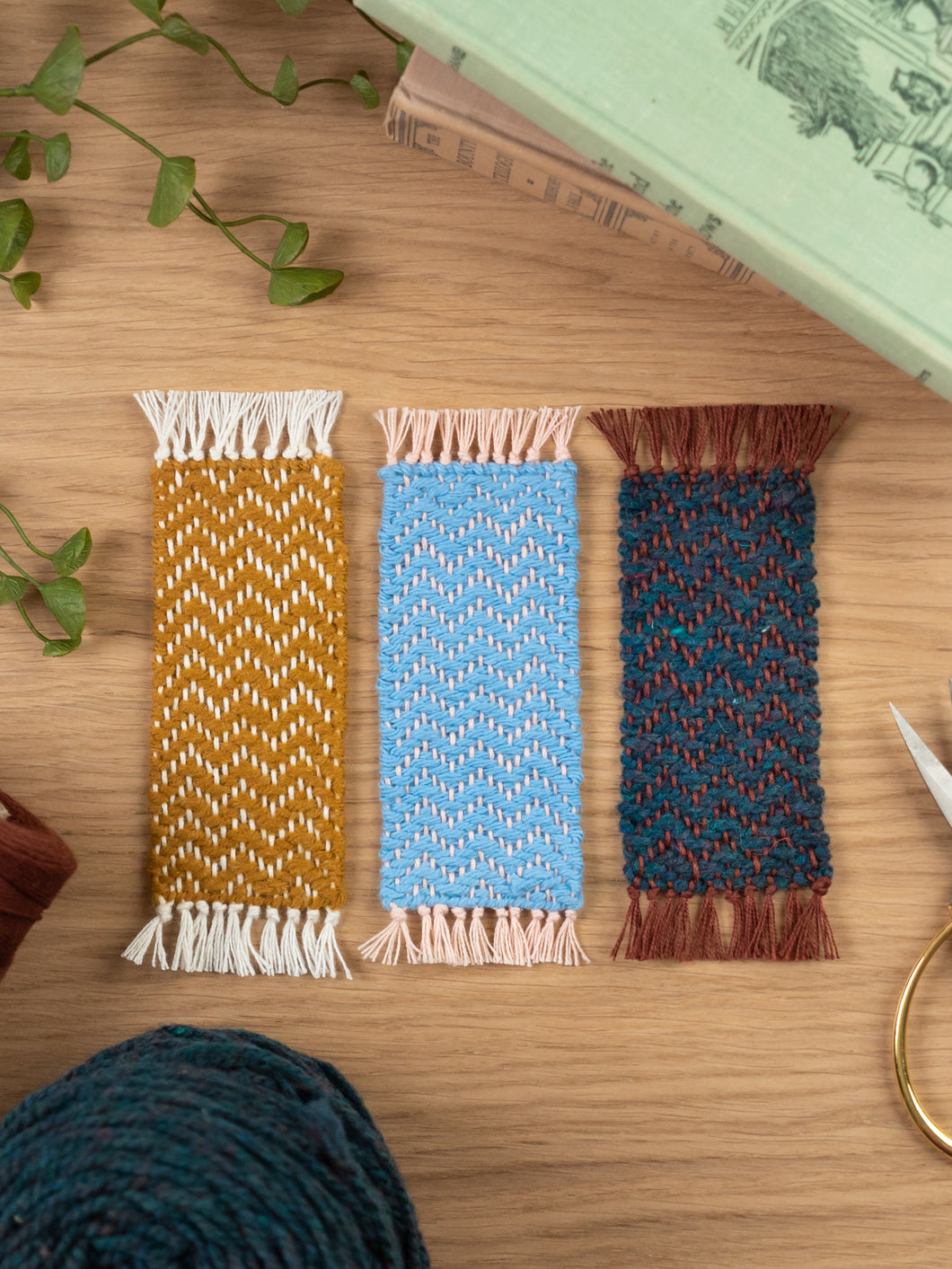 FREE Lattice Twill Bookmark PDF Pattern – Spruce & Linen