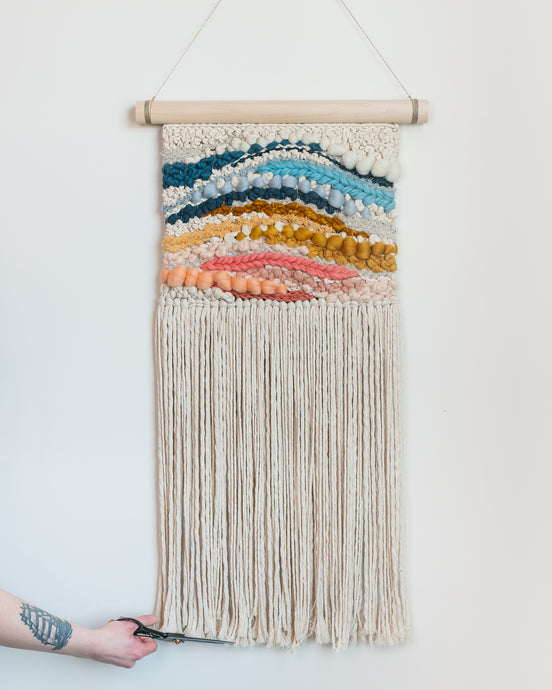 Hint of Colour Woven Wall Hanging