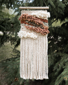 Forest Floor Woven Wall Hanging