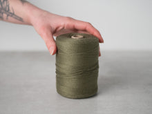 Load image into Gallery viewer, 4/8 Green Cotton Warp String