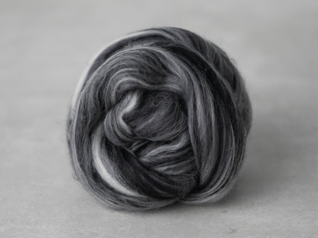 Monochrome Merino Wool Roving
